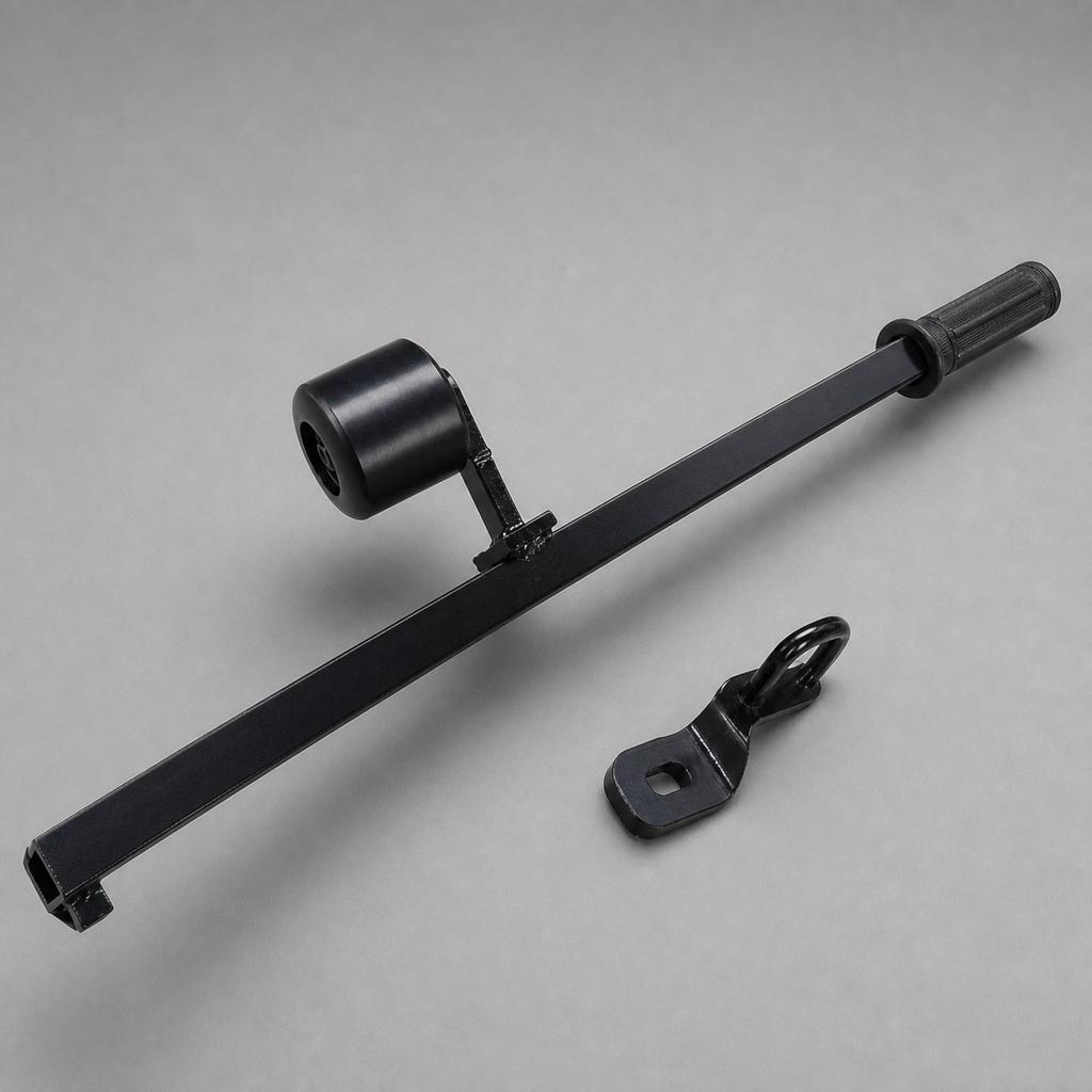 Tire Changer Pressure Bar with Roller Heat-Treated