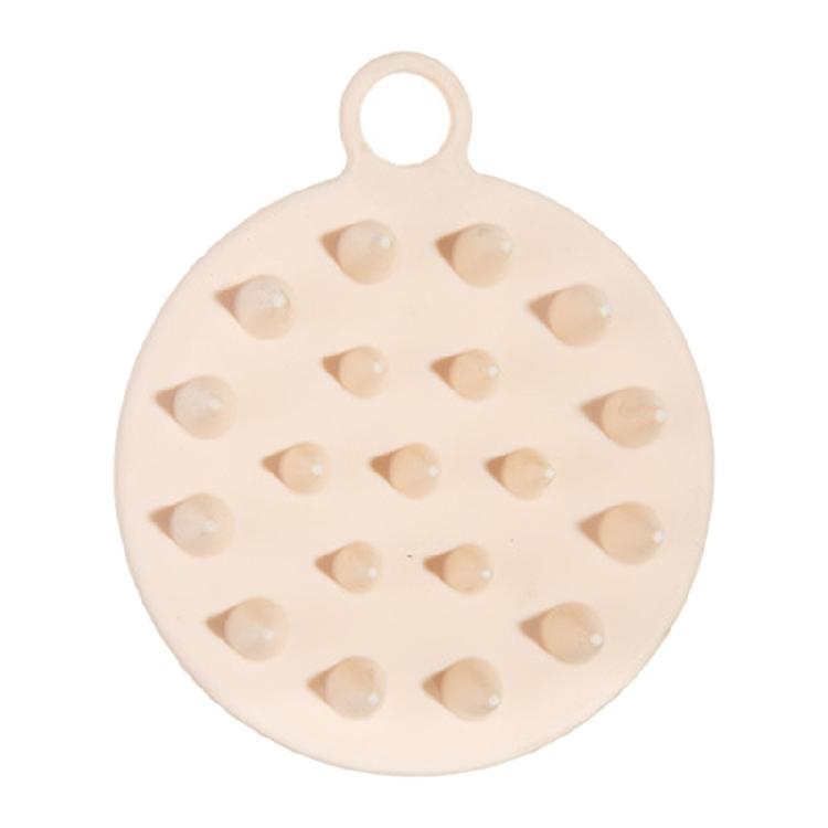 Wet and Dry Hair Washing Brush Shampoo Brush Bath Brush Silicone Scalp Massage Brush Body Scrubber for Man Woman