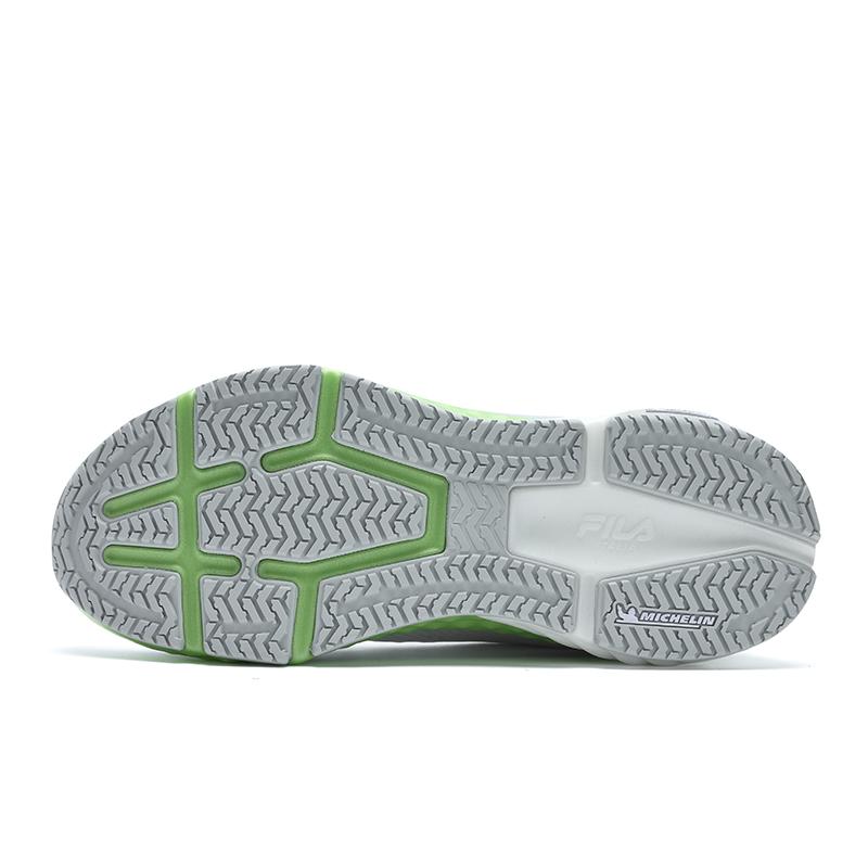 Fila SPD Cheetah 1+ Sports Training Minimalist Durable Breathable Low-Top Running Shoes Men Sneaker White Green A12M431103FBS