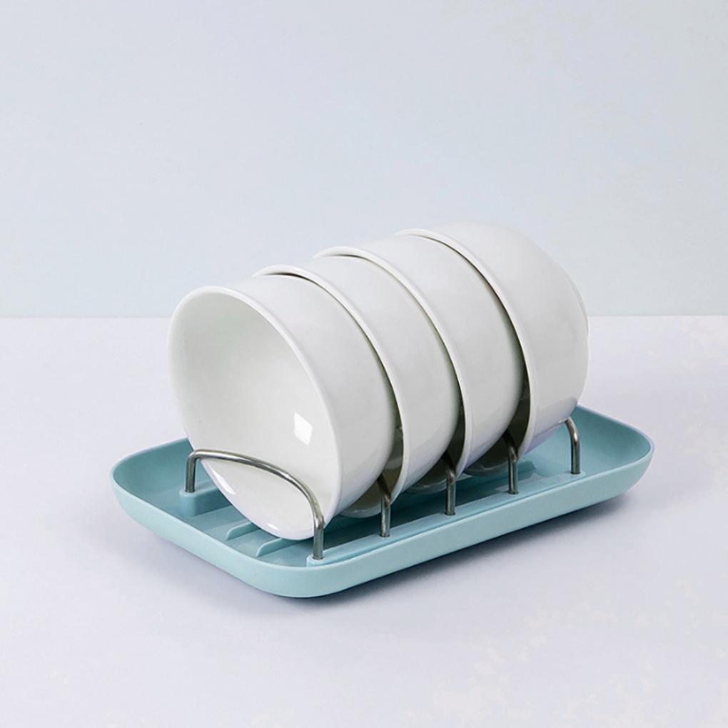 Fine Home Mini Dish Drying Rack (Blue) Small Plate Rack