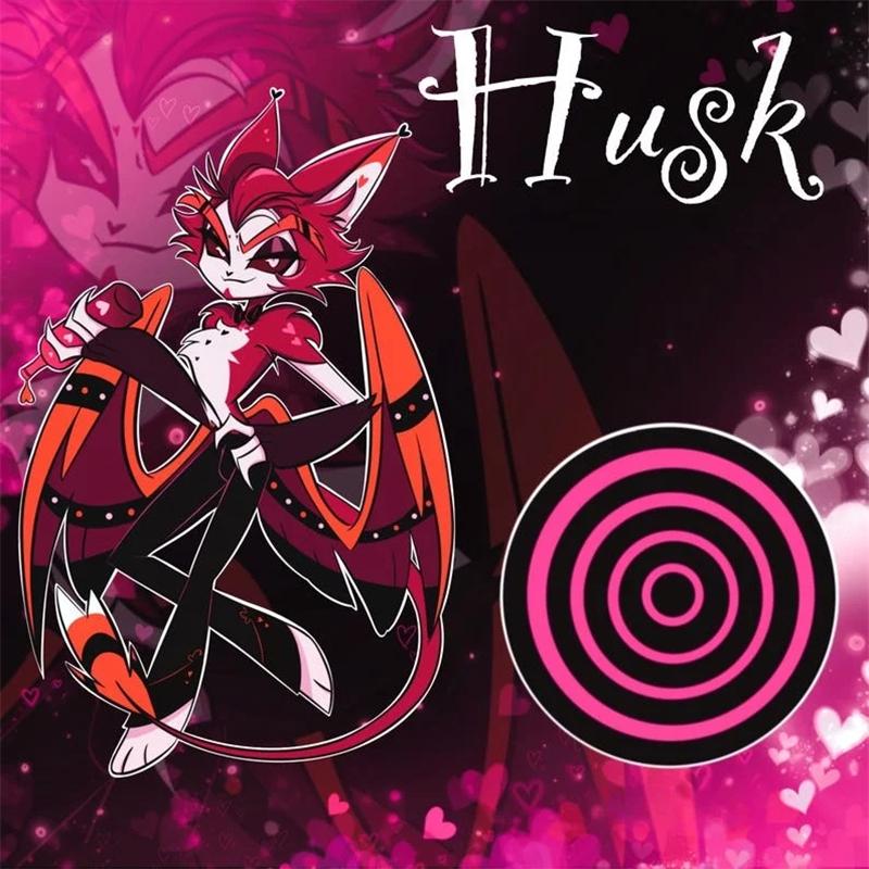 Hazbin Hotel Angel Dust Vaggie Husk Vox Adam Valentino Alastor Custom Acrylic Stand Desktop Ornament Festival Gift