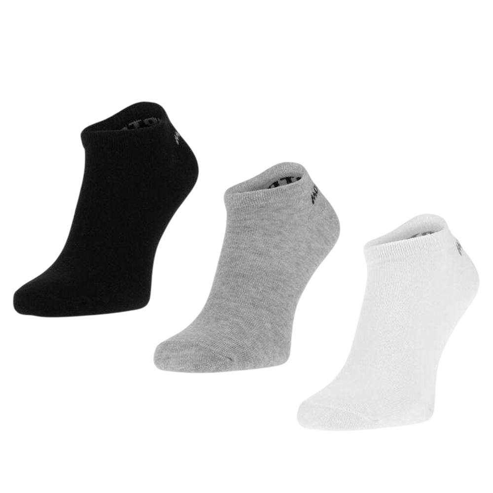 Monotox Unisex Adult Basics Ankle Socks (Pack of 3)