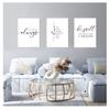And Prints Black White Wall Pictures Scripture Christ Art Canvas Painting Home Decor Christian Bible Verse Quote Posters