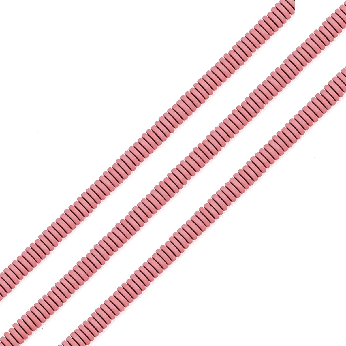 

330 шт. натуральный камень плоский круглый диск гематит свободные разделительные бусины для ожерелья браслет DIY ювелирные изделия аксессуары 6mm 330pcs розовый