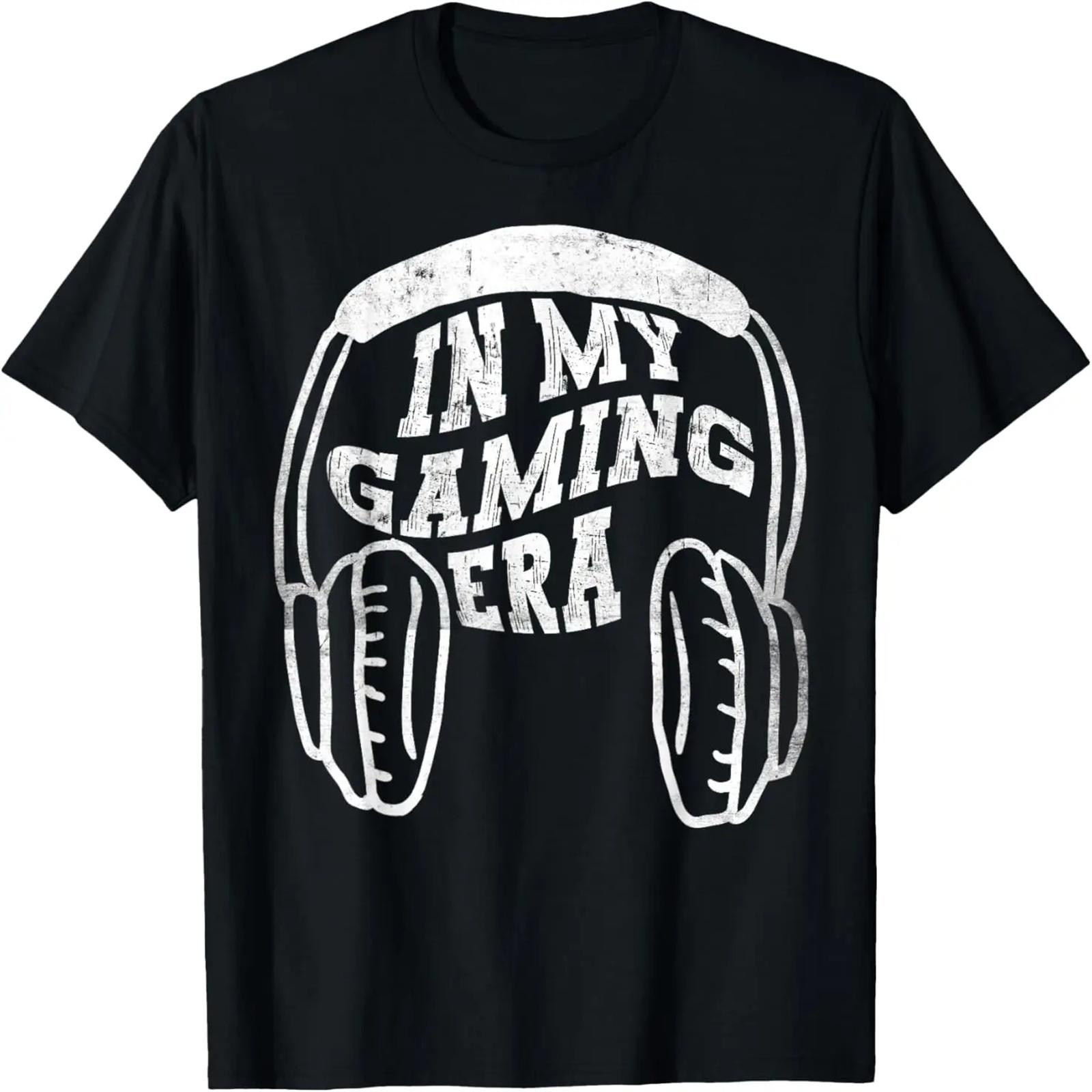 

In My Gaming Era Boys Teens Men Video Gaming Graphic T-Shirt XXXXXL чёрный
