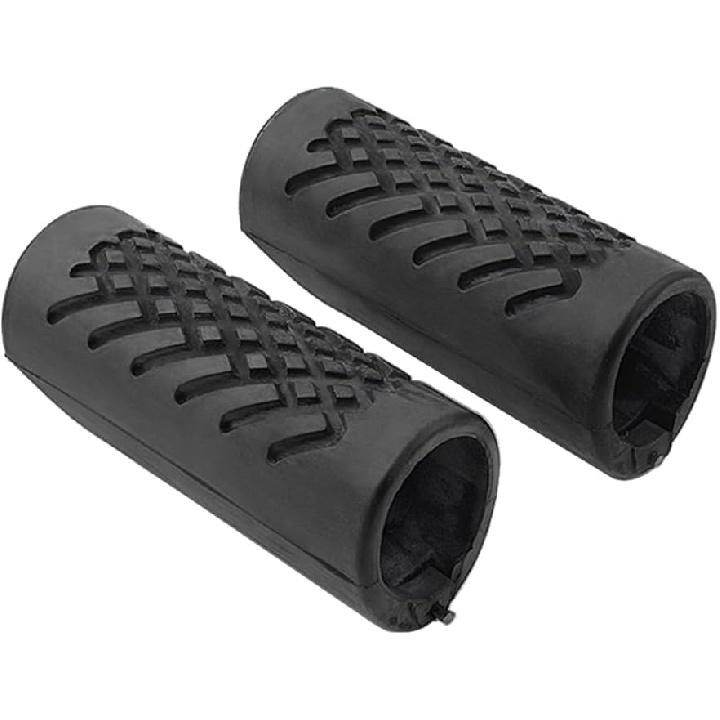 GZYF Motorcycle 1.25 Highway Crash Bar Engine Guard Rubber Cover Guard Slider Compatible with for Harley Dyna FXD, for Softail FLST FXST, Touring