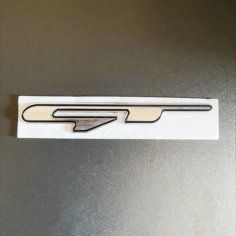 KMWL7 3D Metal GT Line Logo Car Rear Trunk Emblem Badge Decals For Peugeot 307 308 Renault KIA Rio K3 K5 Ceed Sportage Auto Stickers