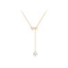 Original design yuan Shijia pearl necklace women's light luxury niche collarbone chain daily commuting simple fashion neck chain