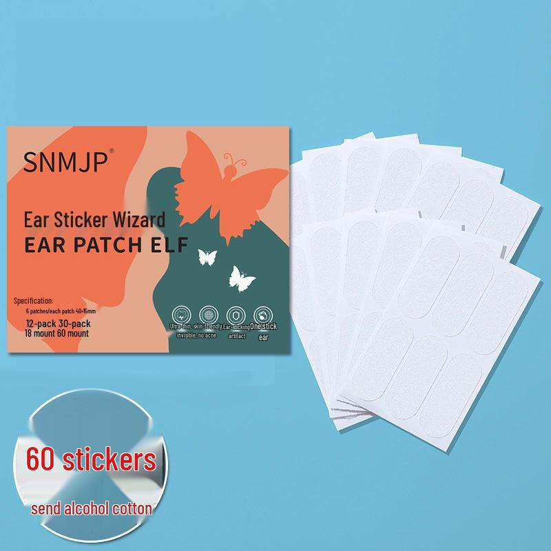 Douyin Elf Ear Correction Stickers for Photo Shaping: Enhance Protruding Ears, Make Big Face Appear Smaller