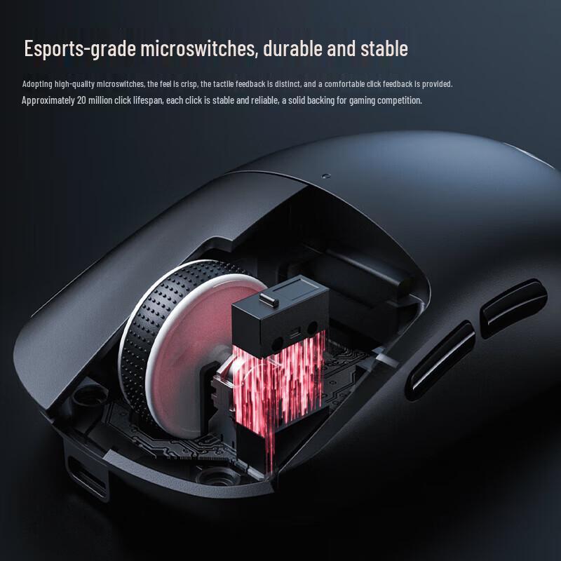 AOC GM220 Tri-Mode Wireless RGB Gaming Mouse