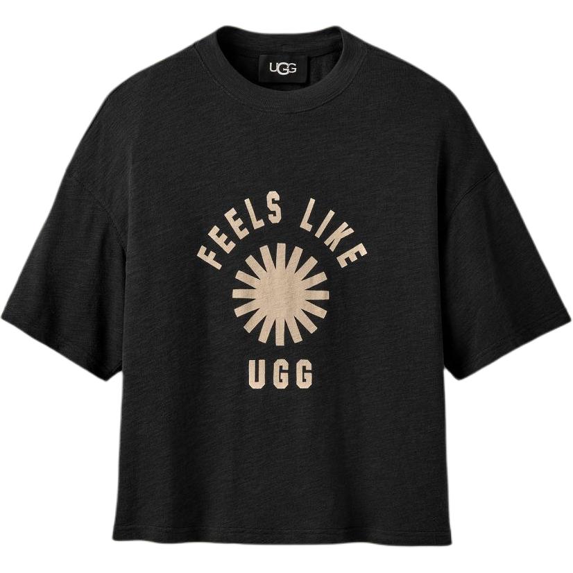 UGG Loose Fit Round Neck Printed T-Shirt Unisex tops 1175129-IKC L