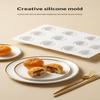 12 Cavity Tangerine Silicone Molds For Baking Mousse 3D Fruit Cake Chocolate Mold Diy Baking Cake Mould Kitchen Accessories