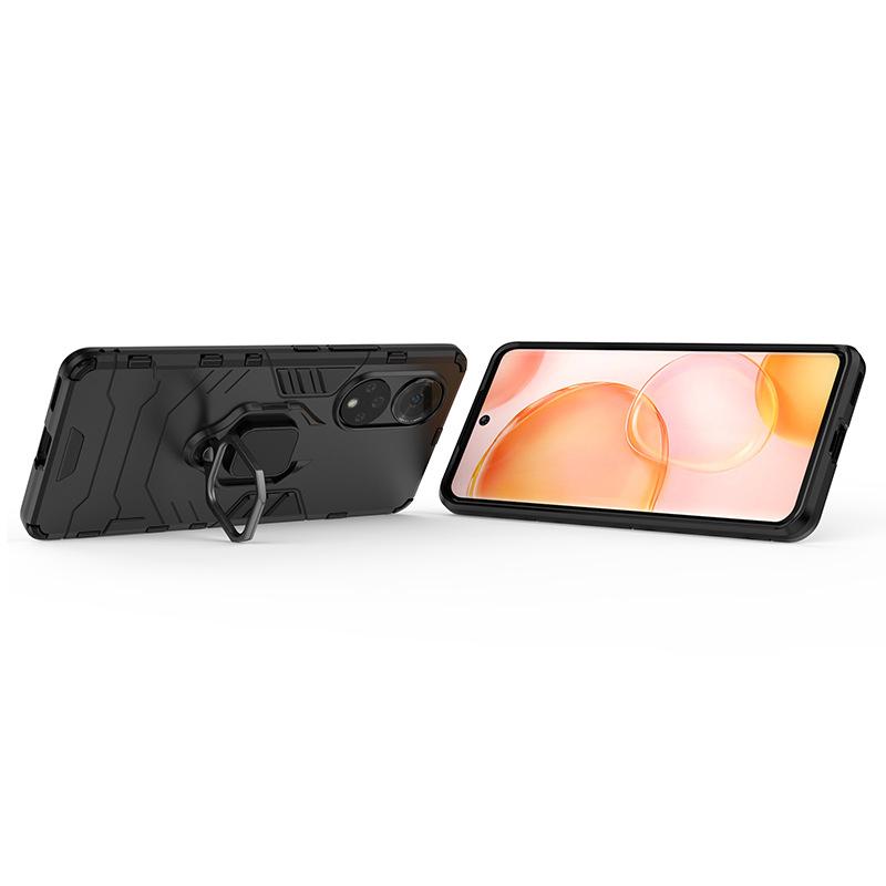 Shockproof Armor Phone Case For Honor 90 100 50 Lite 70 Pro Cases Magic 6 5 Lite 4 Pro X9 X9A X9B Ring Holder Car Magnetic Cover