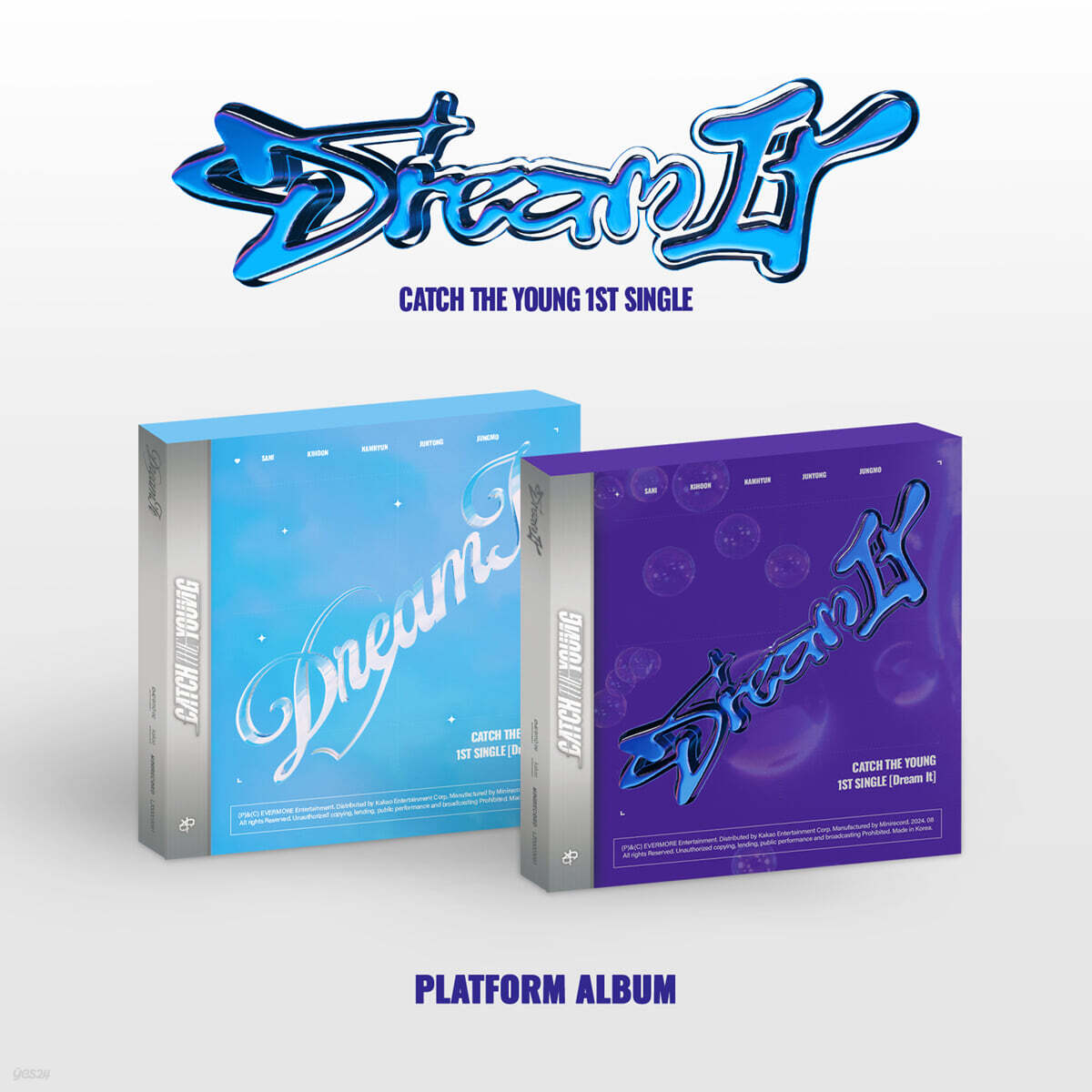 

Catch The Young - Single Album Vol. 1: Dream It (PLATFORM ALBUM) [1 out of 2 randomly sent]