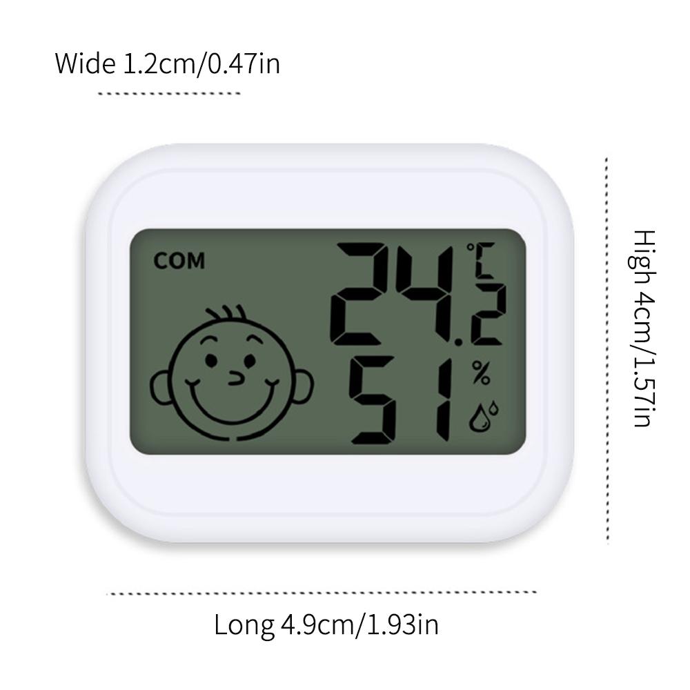 

Mini LCD Digital Thermometer Hygrometer Electronic Temperature Humidity Meter Sensor Gauge Weather Station Home Supply