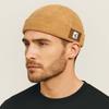 Round Vintage Docker Cap Solid Color Dome Melon Cap Multipurpose Hip Hop Hat  Outdoor