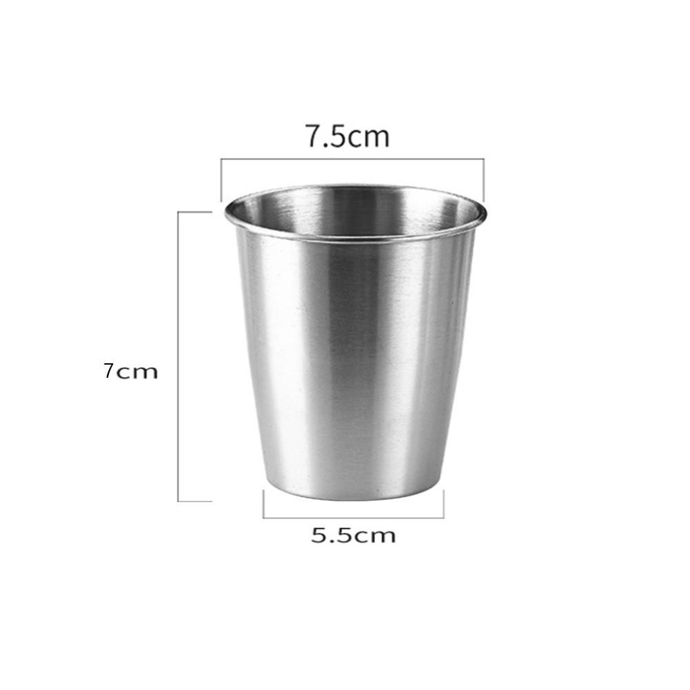 Resilient Stainless Steel Beer Cup Mug for Camping and Party 240 500ml