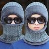 Neue Herrenmode mit Pelzfutter, warme Wintermütze, hochwertige, stilvolle Mütze für Damen, klassische Strickmütze mit Pfeil-Design