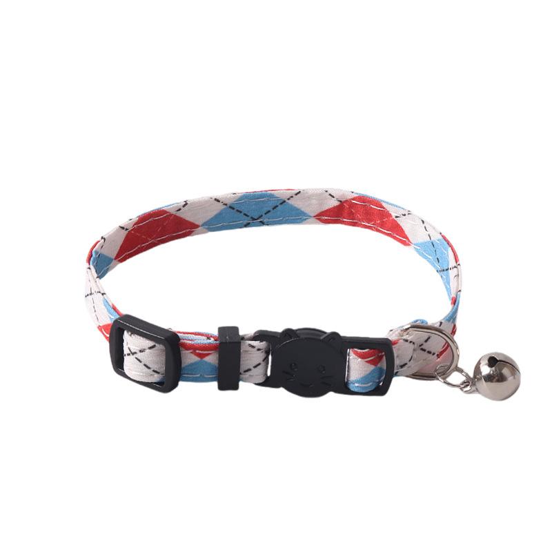 New Pet Dog Collar Classic British Style Plaid Bow Tie Leash for Cats and Dogs Dog Collar Dog Accessories for Small Dogs