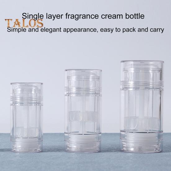 10 stk 15/30/50G Tom Deodorantbeholder DIY Solkrem Påfyllbar Flaske Gjenbrukbar Skru-opp Bunn Fyllestift Plast Kosmetisk Leppepomadetube