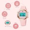 watch ladies arm clock pink digital watch men's unisex kids watch sports watch Multi-function alarm clock date display waterproof watch outdoor simple