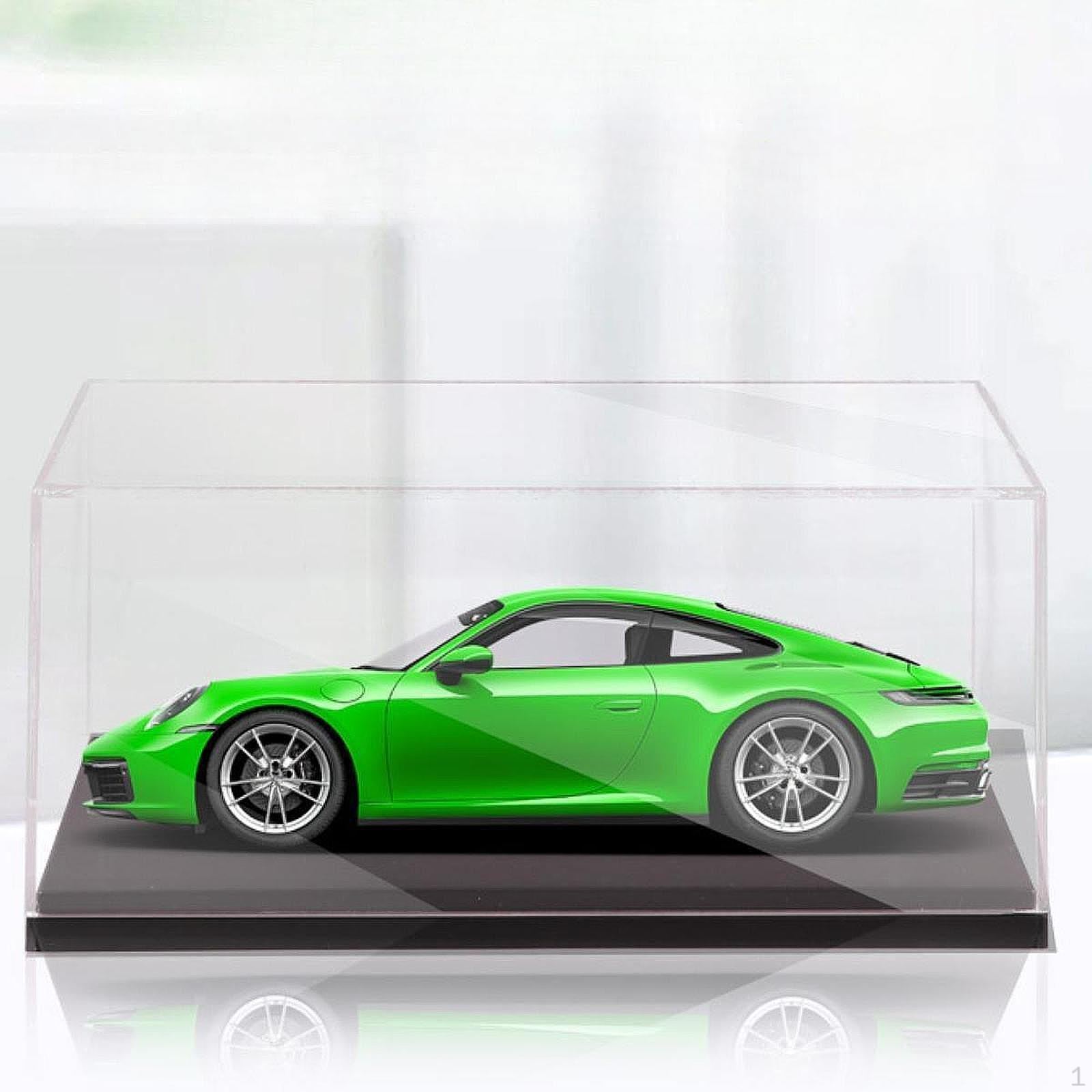 

Acrylic Display Box, Showcase with Black Base, Toy Car Storage Organizer for 1:32 Vehicle Statue