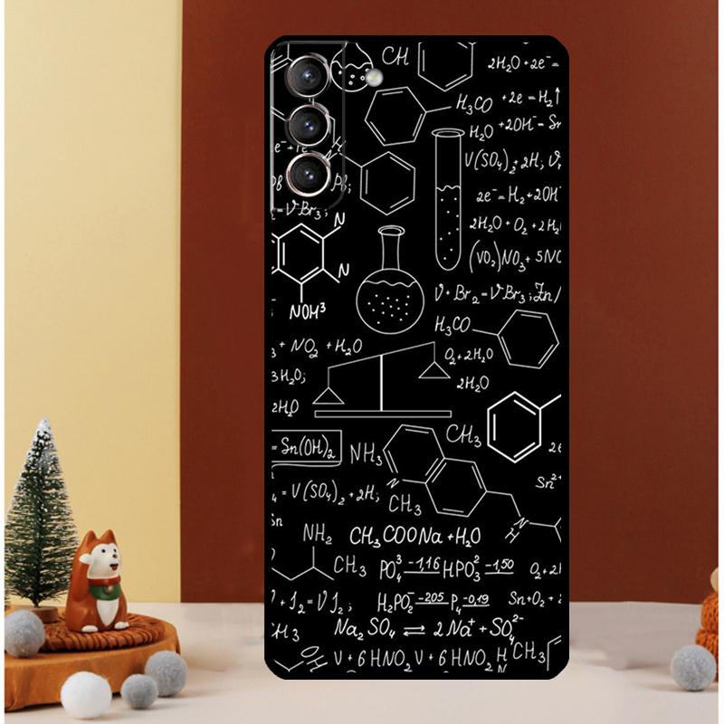 Biology and Chemistry Case For Samsung Galaxy S24 S26 Ultra S22 S23 S25 Ultra S20 S21 Plus S10 S25 FE Cover Funda