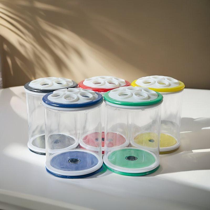 Large Transparent Cricket Cage with Winter Warmth Cover - 60 Plastic Jar