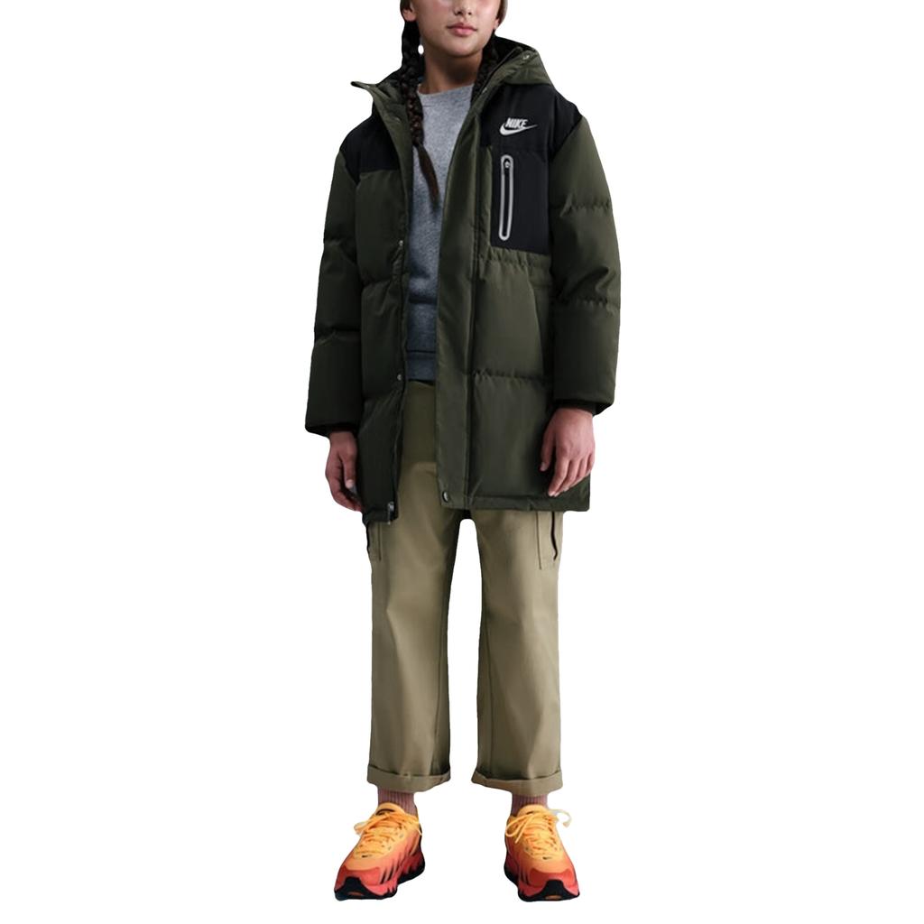 Nike Kids Down Jackets Hooded Non Detachable Moderate Hooded IO6150-325