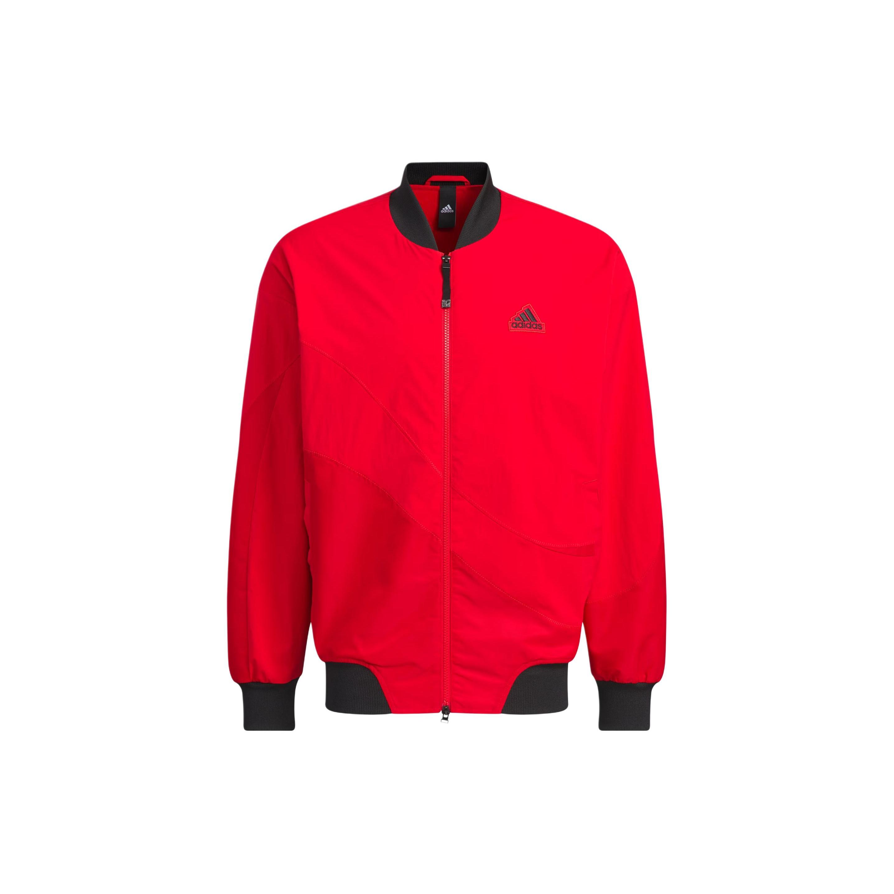 Adidas CNY Куртки и Пальто Мужские Светло-Алый IZ1614 XL
