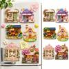 3D Relief Fridge Magnet Cartoon Pattern Decorative Fridge Magnet Refrigerator Magnet  Home Decor
