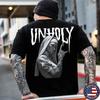 UNHOLY Tätowierte Nonne Druck Herren T-Shirt