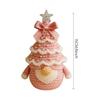 Christmas Crochet Kit DIY Crochet Knitting Material Kit DIY Craft Knitting Christmas Tree Gnome Kit Gnomes Holiday Craft Kits