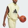Adidas The 2024 Collection Chapter 01 Basketball High Collar Sleeveless Hoodie Unisex Tops Gold IN7703