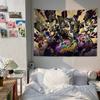 Anime JJojoS BBizarre AAdventure Cartoon Tapestry Wall Hanging Decoration Household Home Decor