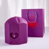 Decorative Surprise Flower Jewelry Box Plastic Dried Flowers Necklace Box  Girlfriend