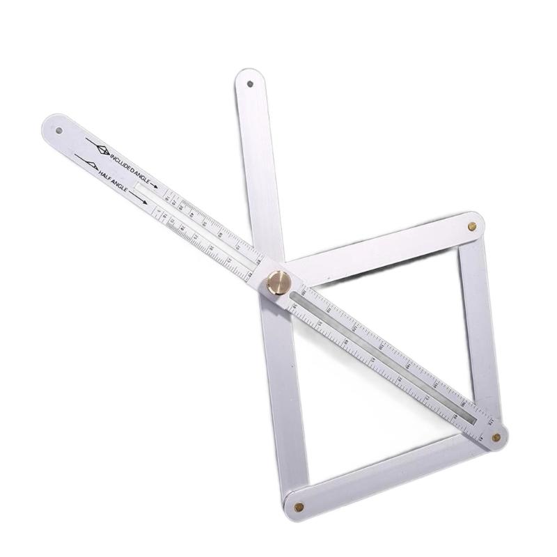 High Accuracy Aluminum Angles Finders Tool with Strong Thickened Designs 2 Type for Woodworking Construction Projects top sale