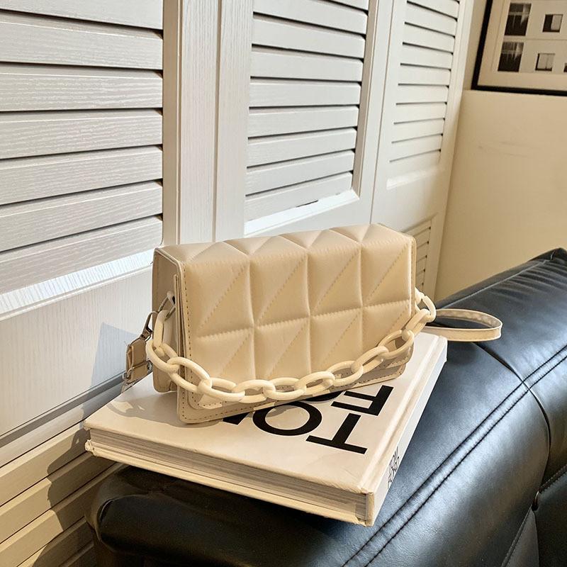 Trendy Pu Leather Small Square Shoulder Bag For Women Ideal For Everyday Fashion Needs