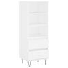 VidaXL Highboard White 40x36x110 Cm Engineered Wood 831508
