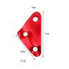 Outdoor Triangle Rope Buckle Three-holes Anti-slip Buckle for Camping Tent