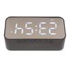 Wireless   Speaker Stereo Sound Noise Cancelling Temperature Display Voice Broadcast FM Radio Mirror Alarm Clock