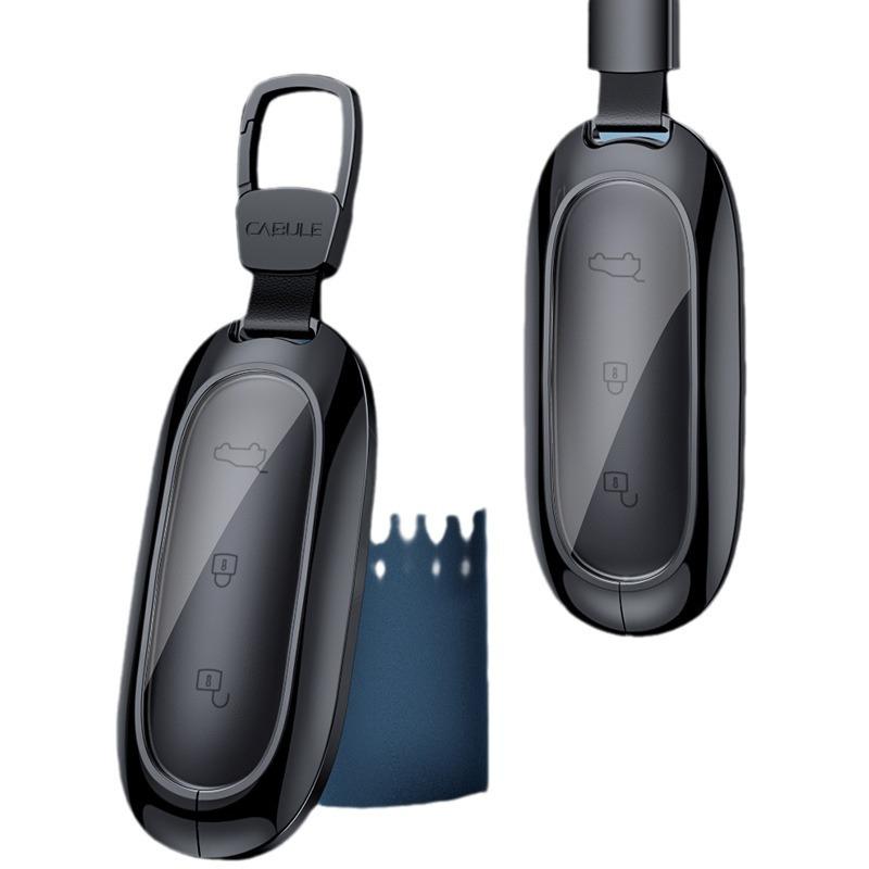 Premium Aluminum Alloy Keychain Cover for 6-7 Seater Vehicles