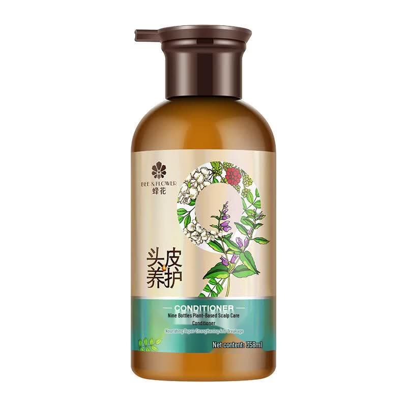 BEEFLOWER Nine Plant Extracts Scalp Care Essence 358ml