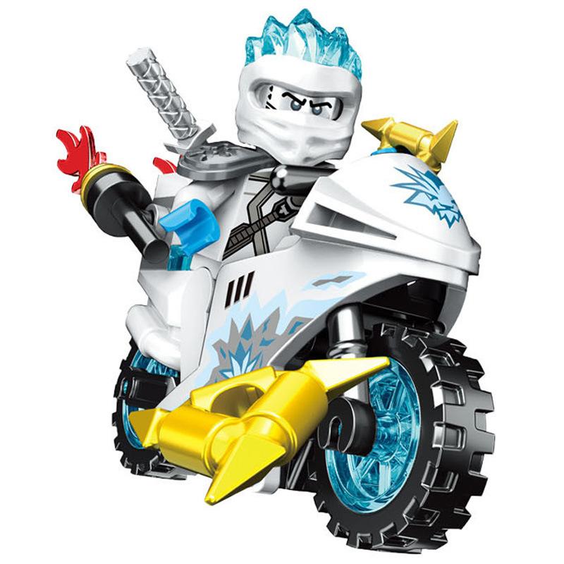 Motorcycle Series Assembled Building Block Children's Toy Bag 31050