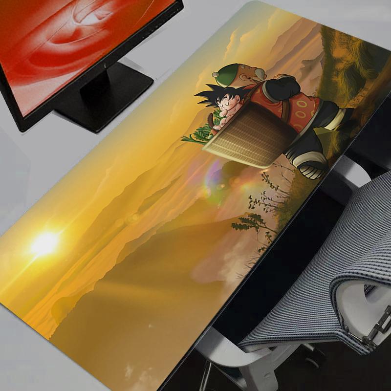 DBZ Dragon Ball Z Mouse Pad Gamer Notebook Games Mouse Pad Big Keyboard Pad Large Mousepad Mouse Mat Gaming Desk Mat Rug