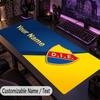 Large Mouse PadDjurgårdens IF Custom Name Text Personalized Desk Mat Non Slip Gaming Pad