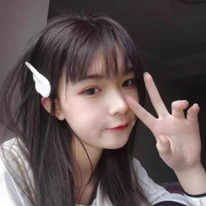 Angel Wing Hair Clips Cartoon Hair Barrette Trendy Non Slip Hair Clamps Ponytail Holder Sweet Side Clip Hair Accessories