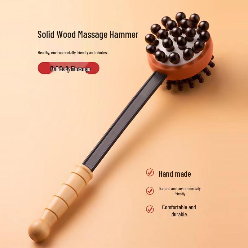 Ручной Эластичный Акупунктурный Меридиональный Массажер для Спины, Талии, Плеч и Шеи