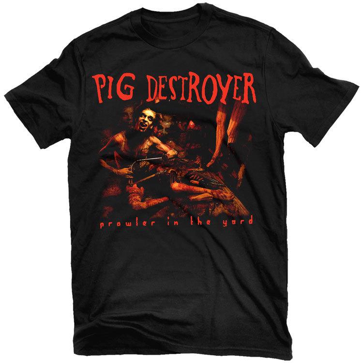 PIG DESTROYER Prowler In The Yard T-Shirt NEW! Relapse Records TS2838 Unisex T-Shirt XXL