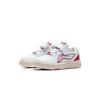 Li Ning Kids Sports Lifestyle Series Color Block Fashion Versatile Shock Absorption Rebound Kids Sneakers Kids Sneakers White Red YKNS134-21